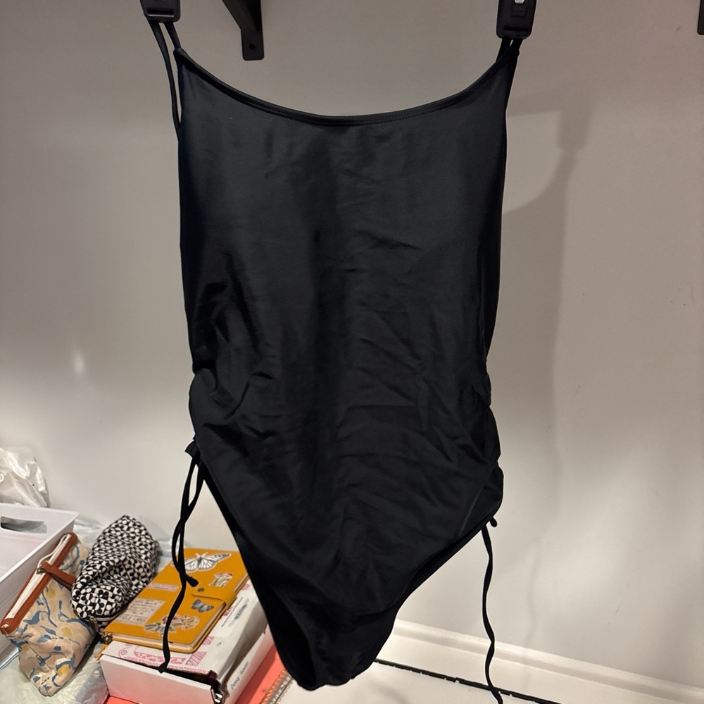 SHEIN Black One Piece Swimsuit